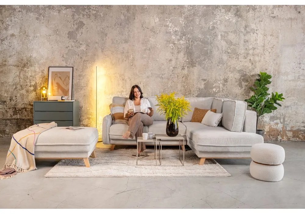 Kremowy dywan 160x230 cm Routa – Universal