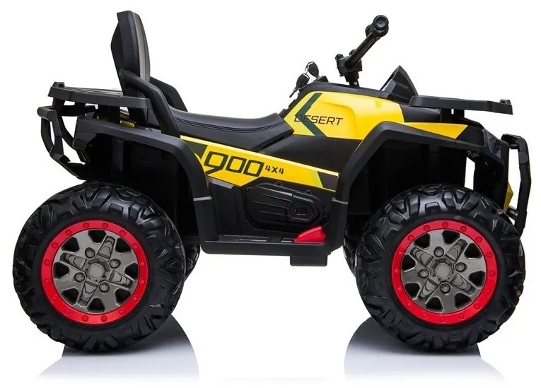 Quad na akumulator xmx607 żółty