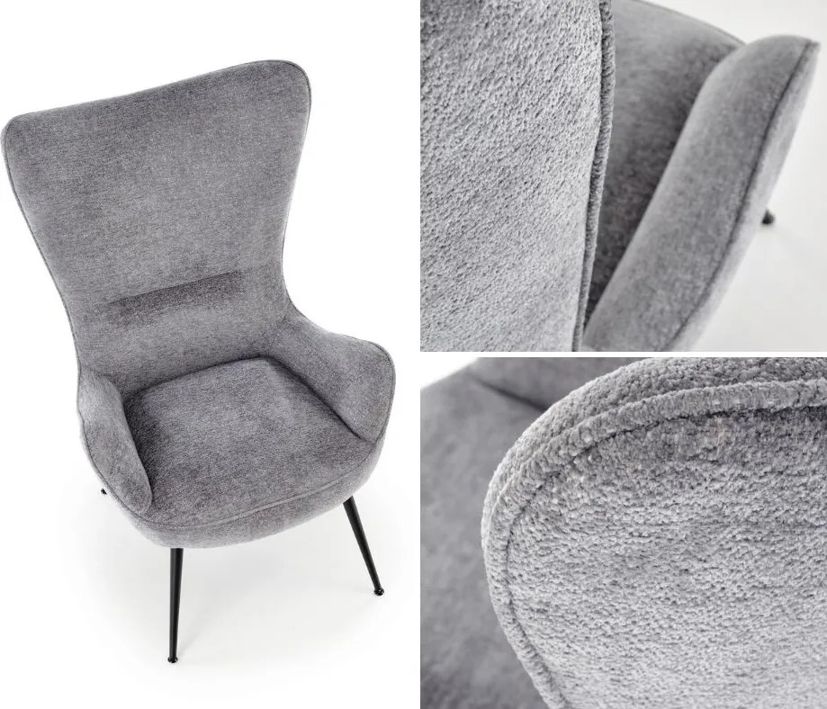 Fotel wypoczynkowy typu uszak Jukon Halmar