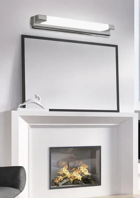 Podłużny biały kinkiet led - K457-Milan