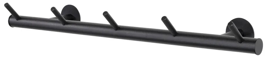 Czarny metalowy wieszak ścienny 55 cm Odin – Spinder Design