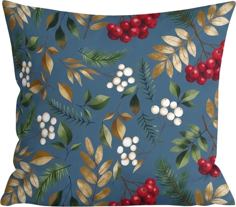 Flanelowa poszewka na poduszkę ROWANBERRY 45x45 cm, kolorowa