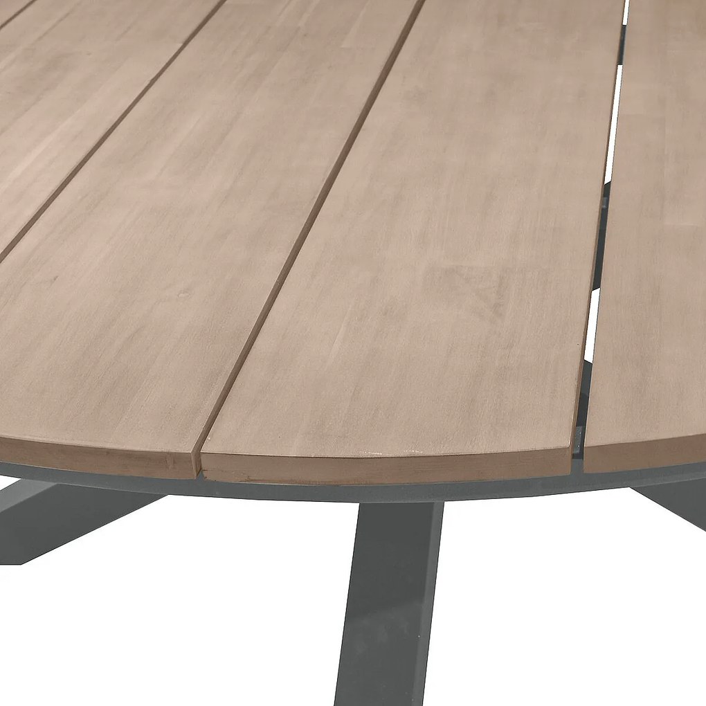 Komplet aluminiowy COLUMBIA 1+8 (antracyt)