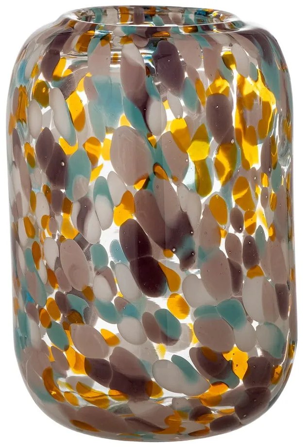 Szklany ręcznie wykonany wazon (wysokość 18 cm) Vidia – Bloomingville