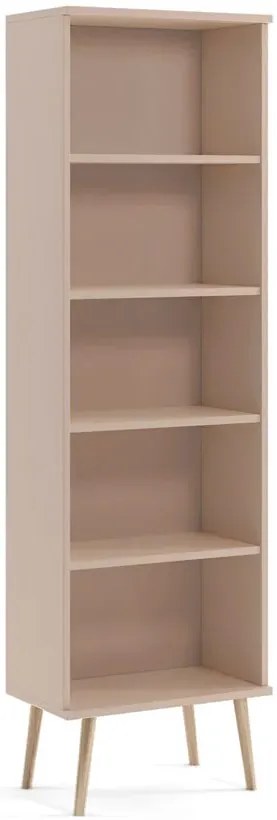 Wysoki skandynawski regał na książki macchiato T4-A49