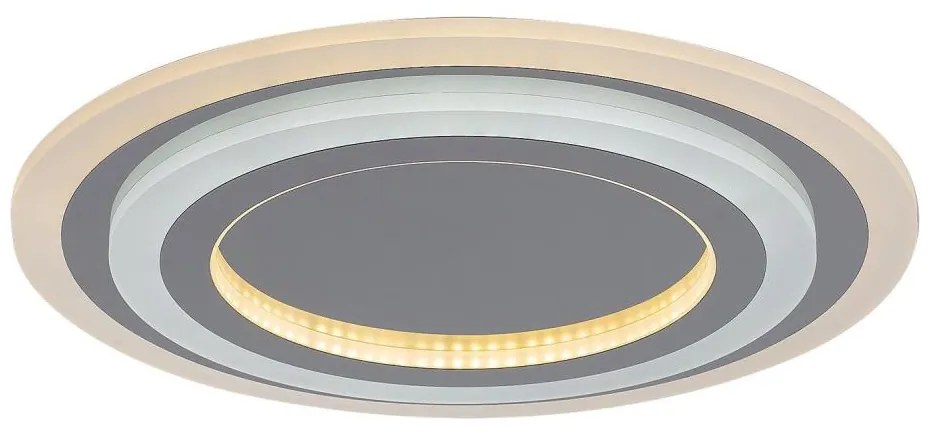 Rabalux 71315 - LED ściemnialna lampa sufitowa TANELI 56W/230V 3000/4000/6000K chrom + pilot