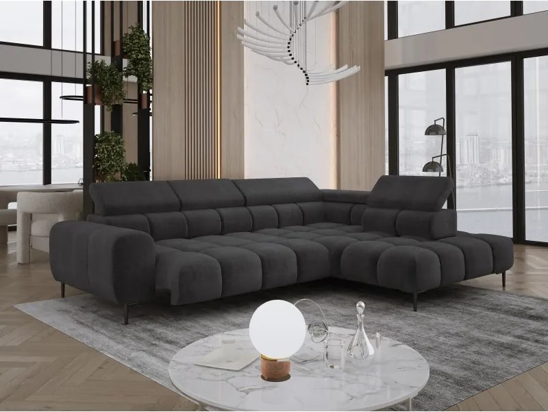 Narożnik PLAZA L wolnostojący Prawostronny w tkaninie EDEN 21 WERSAL