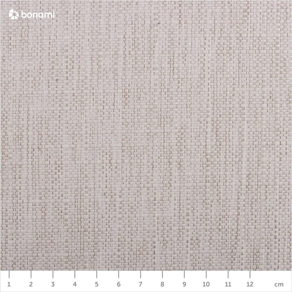 Białe tapicerowane łóżko dwuosobowe ze schowkiem i stelażem 180x200 cm Elizabeth – Micadoni