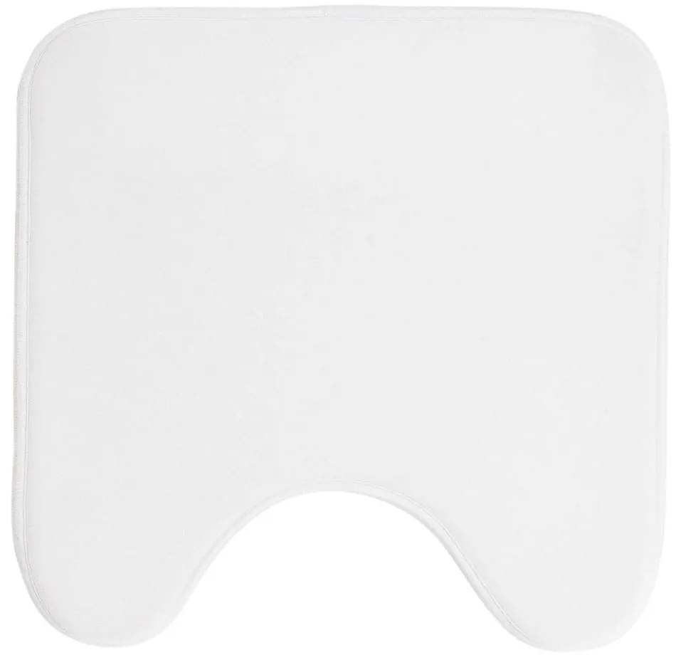 Biały dywanik łazienkowy do WC 45x45 cm Vitamine – douceur d'intérieur