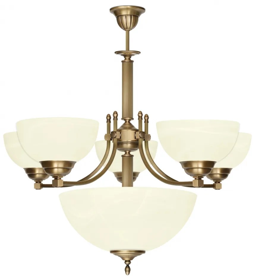 Mosiężna lampa 6-punktowa B-S6A