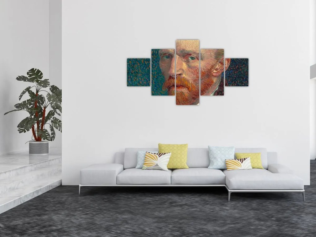 Obraz -  Vincent van Gogh, Self-Portrait, reprodukcje (125x70 cm)