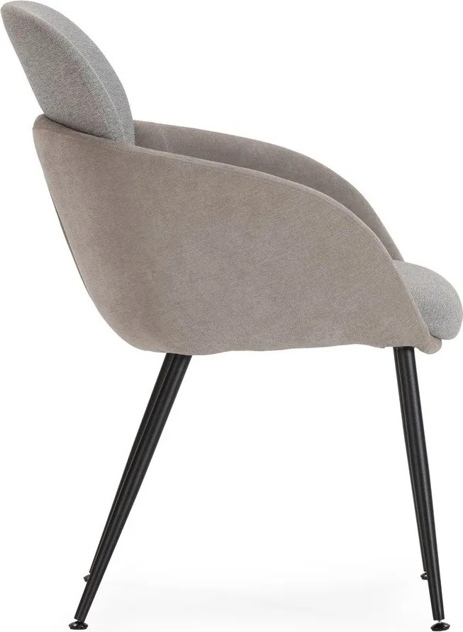 Szary fotel Nure – MOME