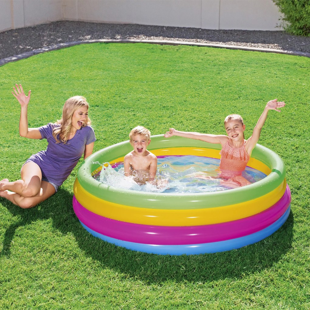 Basen dmuchany Play Pool 4 Pierścienie 157 x 46 cm 522 l BESTWAY