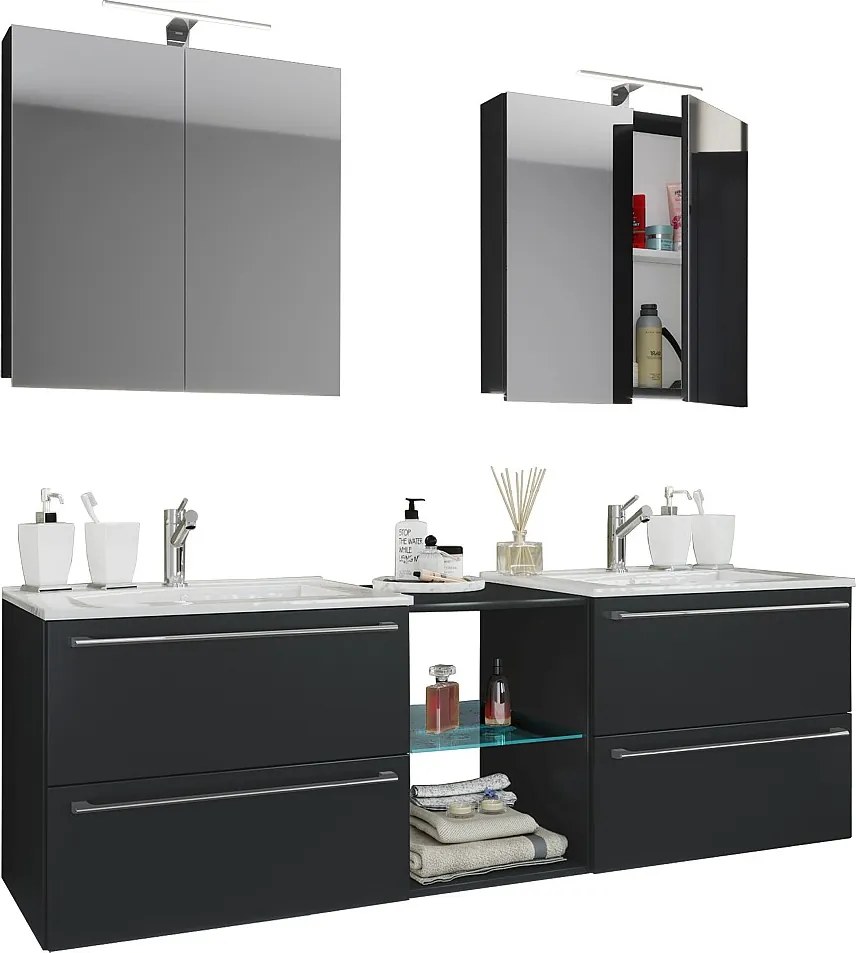 Umywalka 3-częściowa Badinos XXL