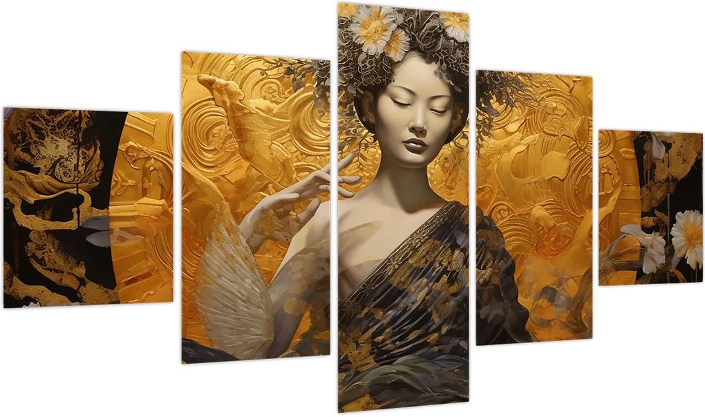 Obraz - Japonka (125x70 cm)