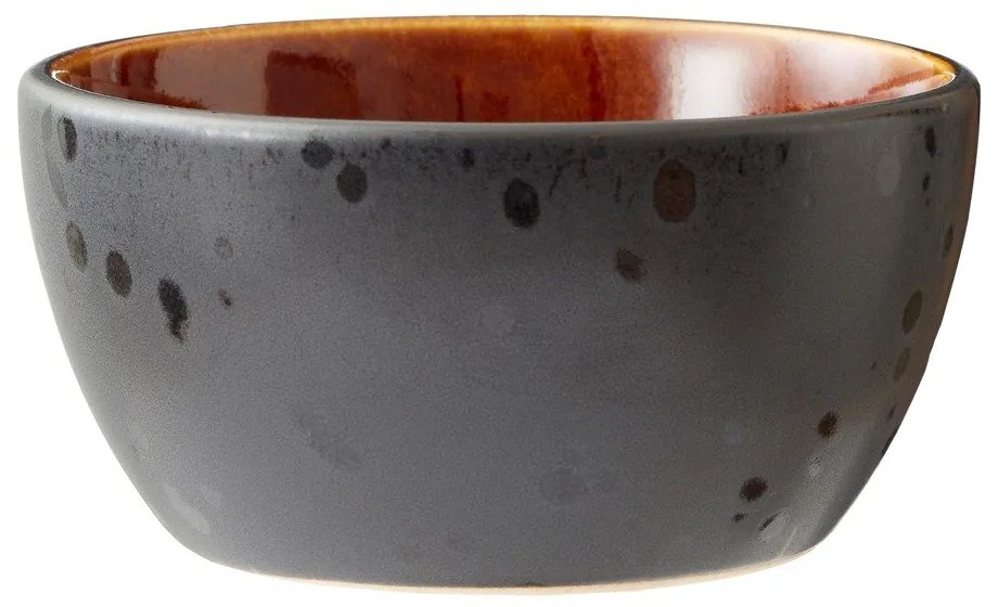 Czarne ceramiczne miski do serwowania zestaw 4 szt. 200 ml Gastro Black/Mix – Bitz