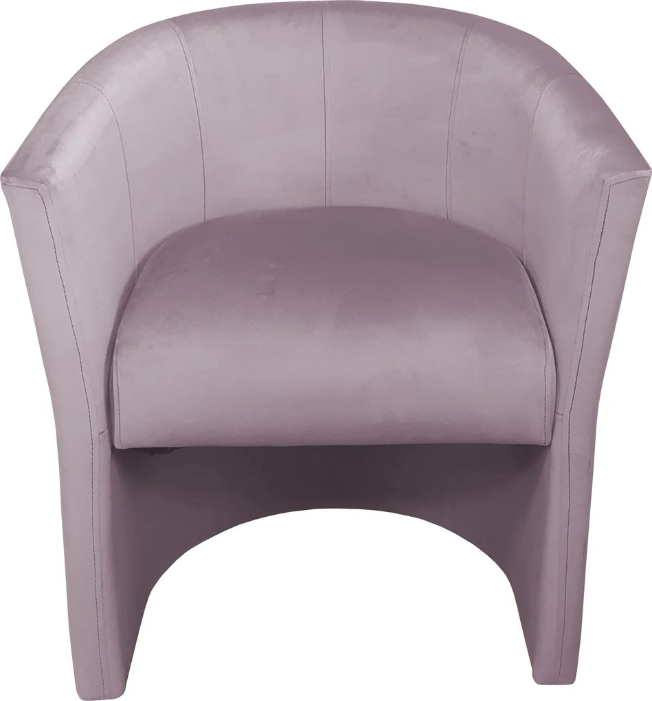 Fotel CLUB tkanina Welur elegancki fotel tapicerowany do salonu i gabinetu : Kolor tkaniny - VELVET - MG55