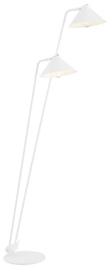 Argon 7074 - Lampa stojąca GABIAN 2xE27/15W/230V biała