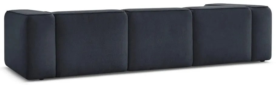 Ciemnoniebieska sofa 345 cm Zephyr – Bobochic Paris