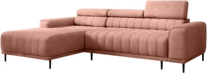 Narożnik CALDO S/MINI Lewostronny z funkcją spania wolnostojąca w tkaninie RUN AGAIN 61 WERSAL