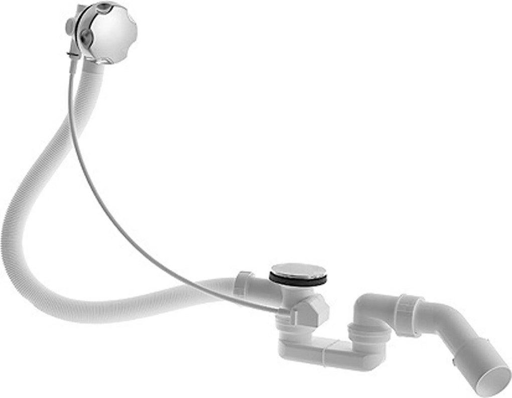 Duravit zestaw odpływowo-przelewowy