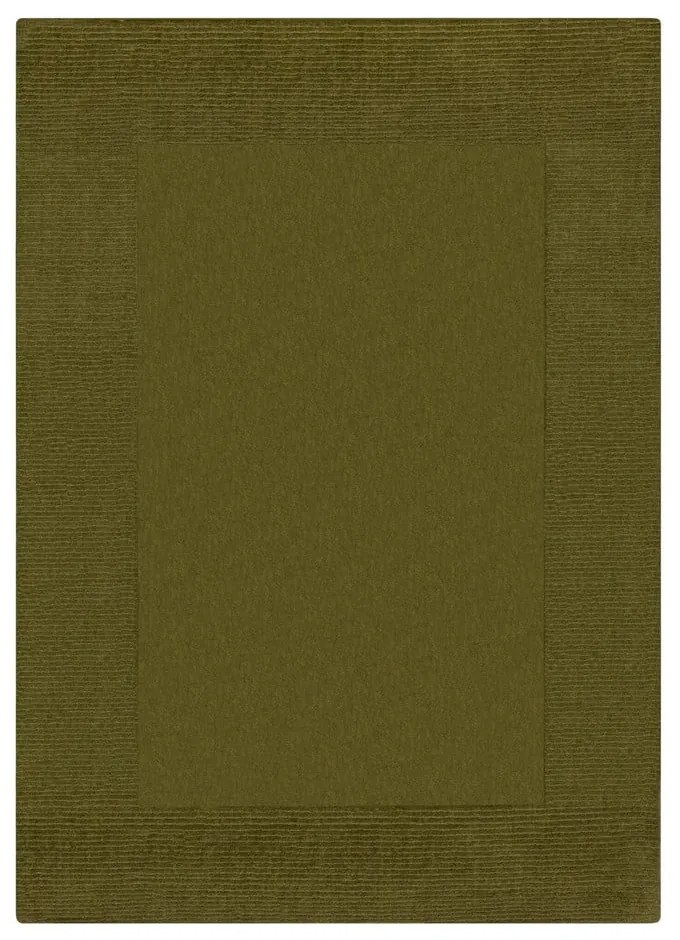 Zielony dywan wełniany 200x290 cm – Flair Rugs