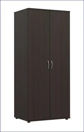 Klasyczna szafa biurowa z drążkiem wenge Meblościanka dąb sonomaZ5-R03