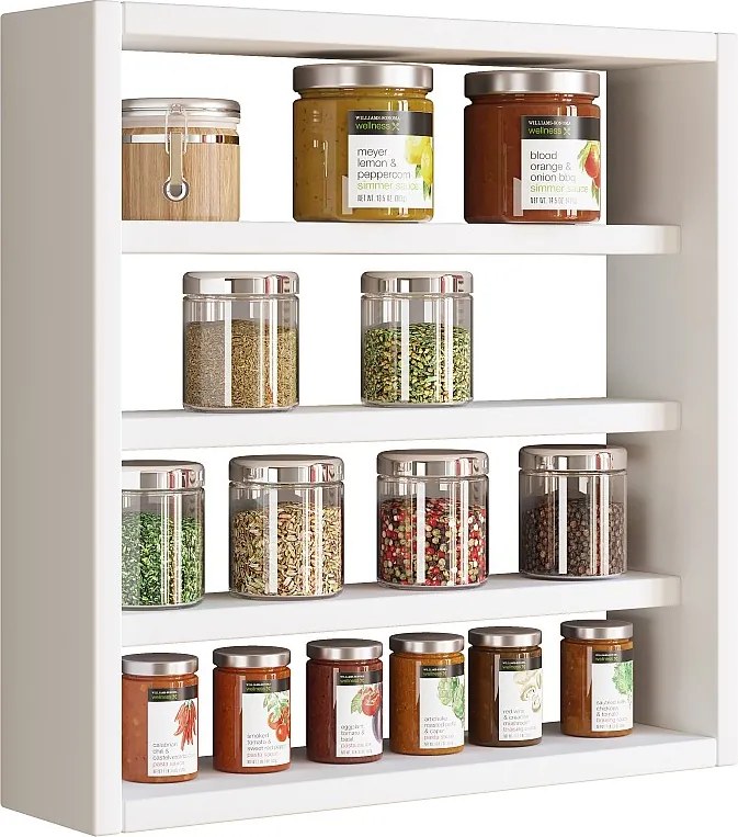 Półka ścienna Przyprawa Półka kuchenna Esaldi S