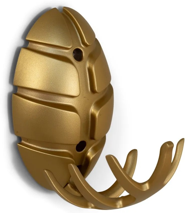 Haczyk ścienny w kolorze złota Bug – Spinder Design
