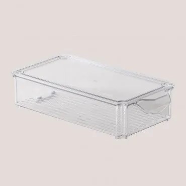 Organizer Do Lodówki Ixetes ↑6 Cm & Jasna - Sklum