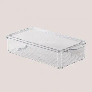 Organizer Lodówki Z Polietylenu Ixetes ↑6 Cm & Jasna - Sklum