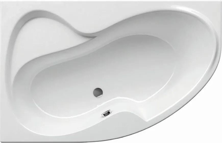 Ravak CM21000000 - Wanna narożna ROSA 160x105 cm akryl/biała