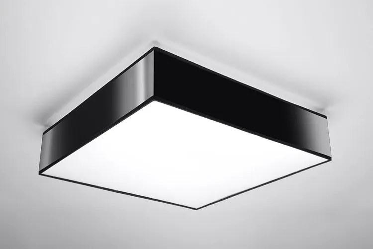 Czarny nowoczesny plafon sufitowy - EXX216-Retos