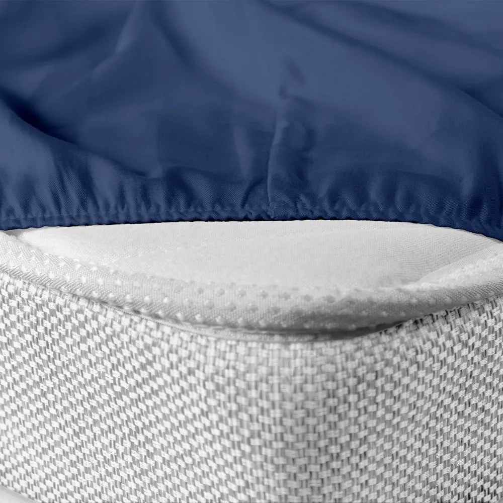 Muślinowe prześcieradło dziecięce do łóżeczka z gumką 60x120 cm – Bébé Douceur