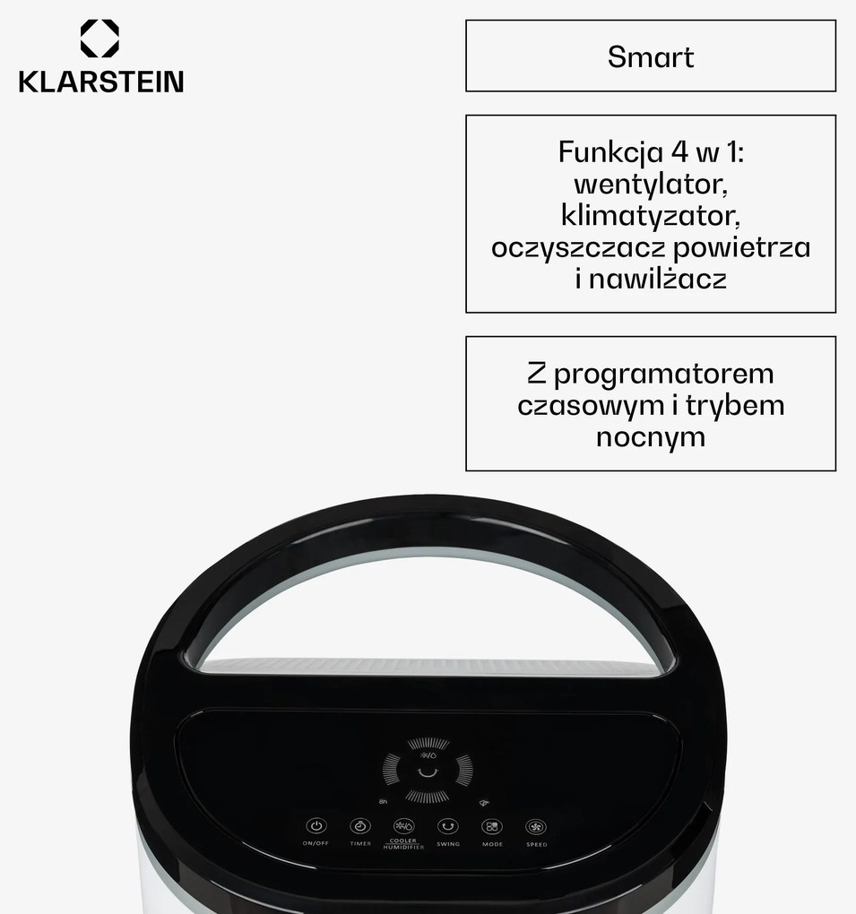 Klarstein IceWind Plus Smart klimator 4 w 1