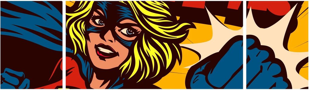 Obraz - Komiks (170x50 cm)