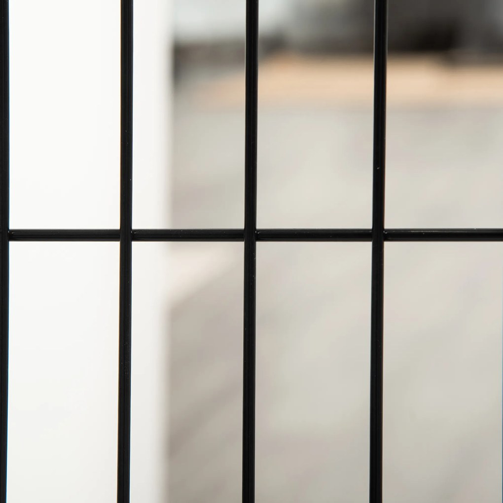 PawHut Barierka Ochronna dla Psów Drewniana Bramka Biała Sosnowa 185x36x71cm | Aosom PL