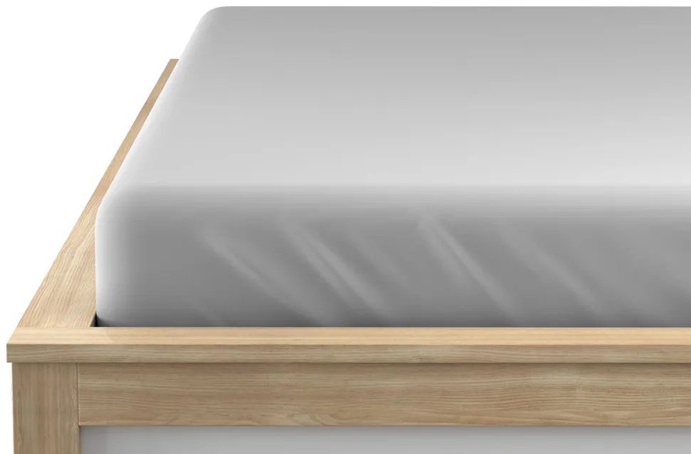 PrzytulneMieszkanie.pl Prześcieradło z mikrofibry z gumką jasnoszare 90 x 200 cm