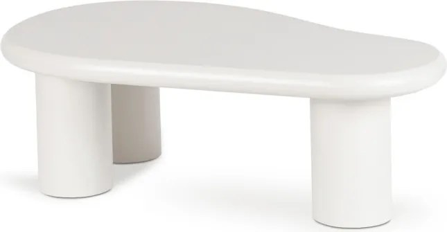 Stolik Kawowy EDME 128 cm Biały Nowoczesny