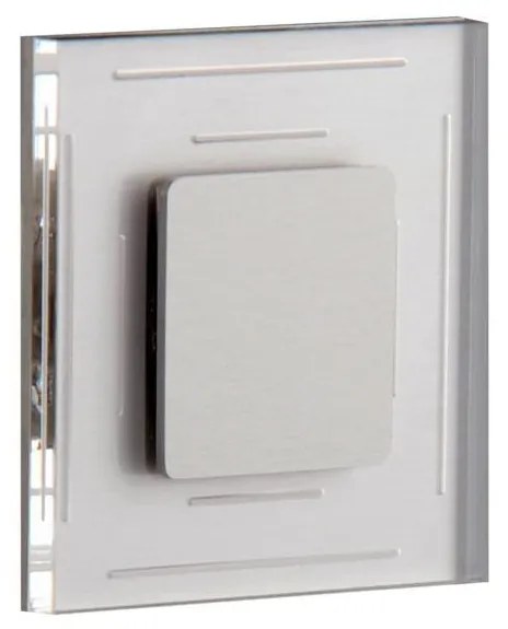 LDST SP-01-SS-BC8 - Oprawa schodowa SPACE 8xLED/1,2W/230V