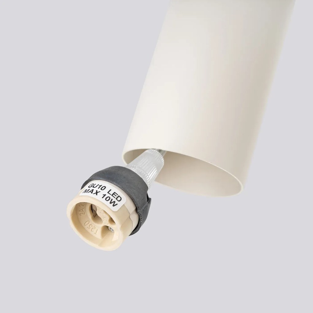 Lampa wisząca LAGOS 2 beżowa SOLLUX  LIGHTING