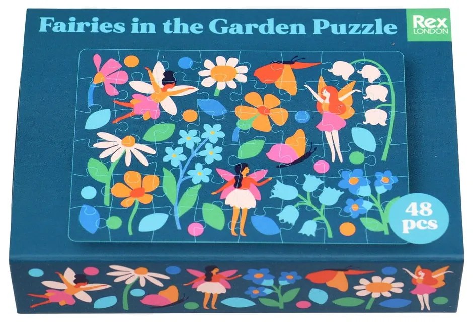 Puzzle (liczba elementów 48) Fairies in the Garden – Rex London
