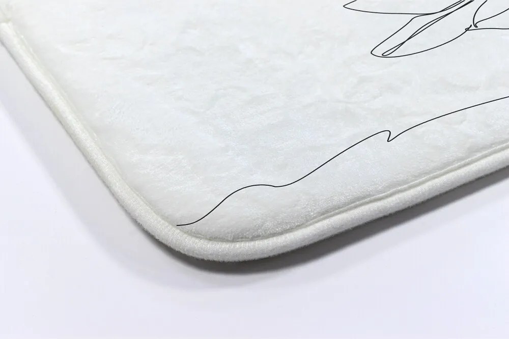 Dywanik antypoślizgowy do łazienki Dywanik antypoślizgowy do łazienki Lilia wodna