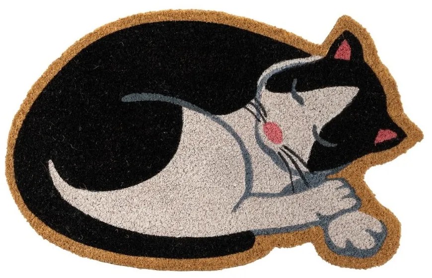 Wycieraczka z włókna kokosowego 40x60 cm Cat – Casa Selección