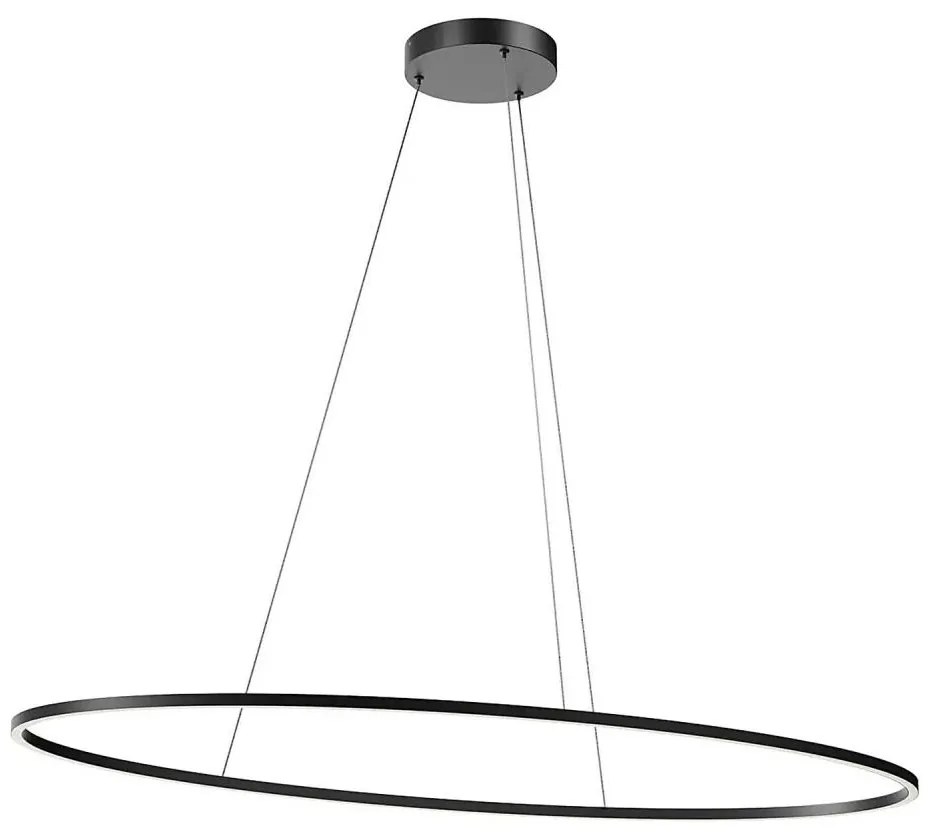 Redo 01-3299 - Żyrandol LED ściemnialny na lince LEO, LED/67W/230V, czarny