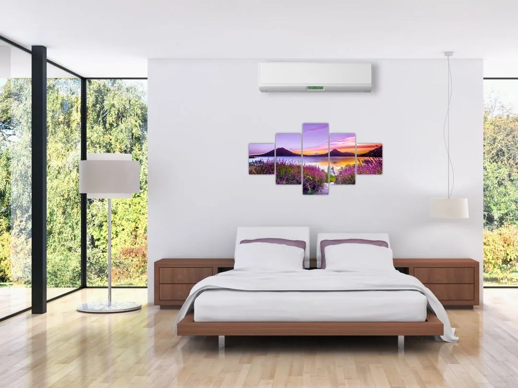 Obraz jeziora (125x70 cm)