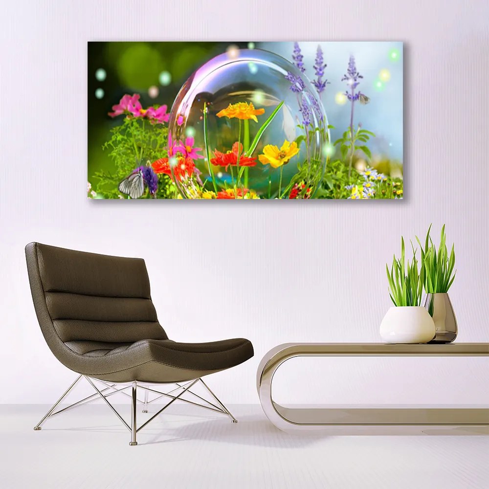 Obraz drukowany na płótnie Pastelowy Ogród Botaniczny