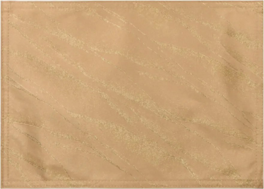 Podkładka pod Talerz Złota z Wzorem Mata na Stół 33x45 cm Dekoracyjna