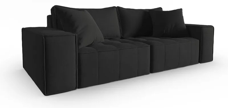 Czarna sofa 212 cm Mike – Micadoni Home