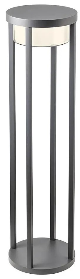 Redo 90677 - Lampa zewnętrzna LED MAX LED/15W/230V 3000K 80 cm IP65 antracyt